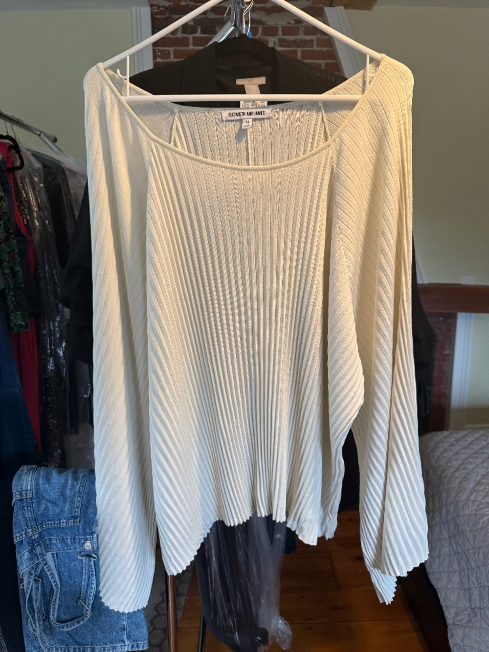 Elizabeth and James Flowy Bell Sleeved Top
